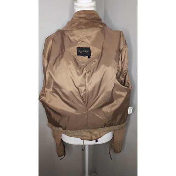 Vintage Learsi lg western leather fringe jacket - Picture 13 of 15